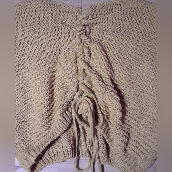 New knitted crop sweater - Picture 5 of 8